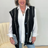 Textured Button Down Shirt