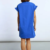 Smock and Ruffle Dress