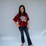 Sequin Game Day Top