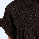 Ruffles and Rhinestone Dress