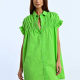 Smock and Ruffle Dress