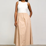 Mixed Media Tank Dress