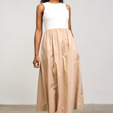 Mixed Media Tank Dress