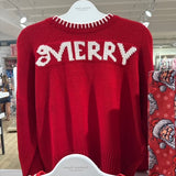 Merry Sweater Blanket Stich