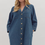 Denim Mini Dress