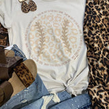 Leopard Baseball Graphic T