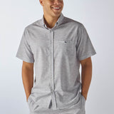 mens button up short sleeve shirt