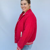 Varsity Corduroy Jacket