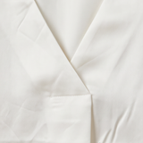 Stunning Satin V-neck Blouse