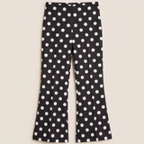 Flare Crop Dot Pants