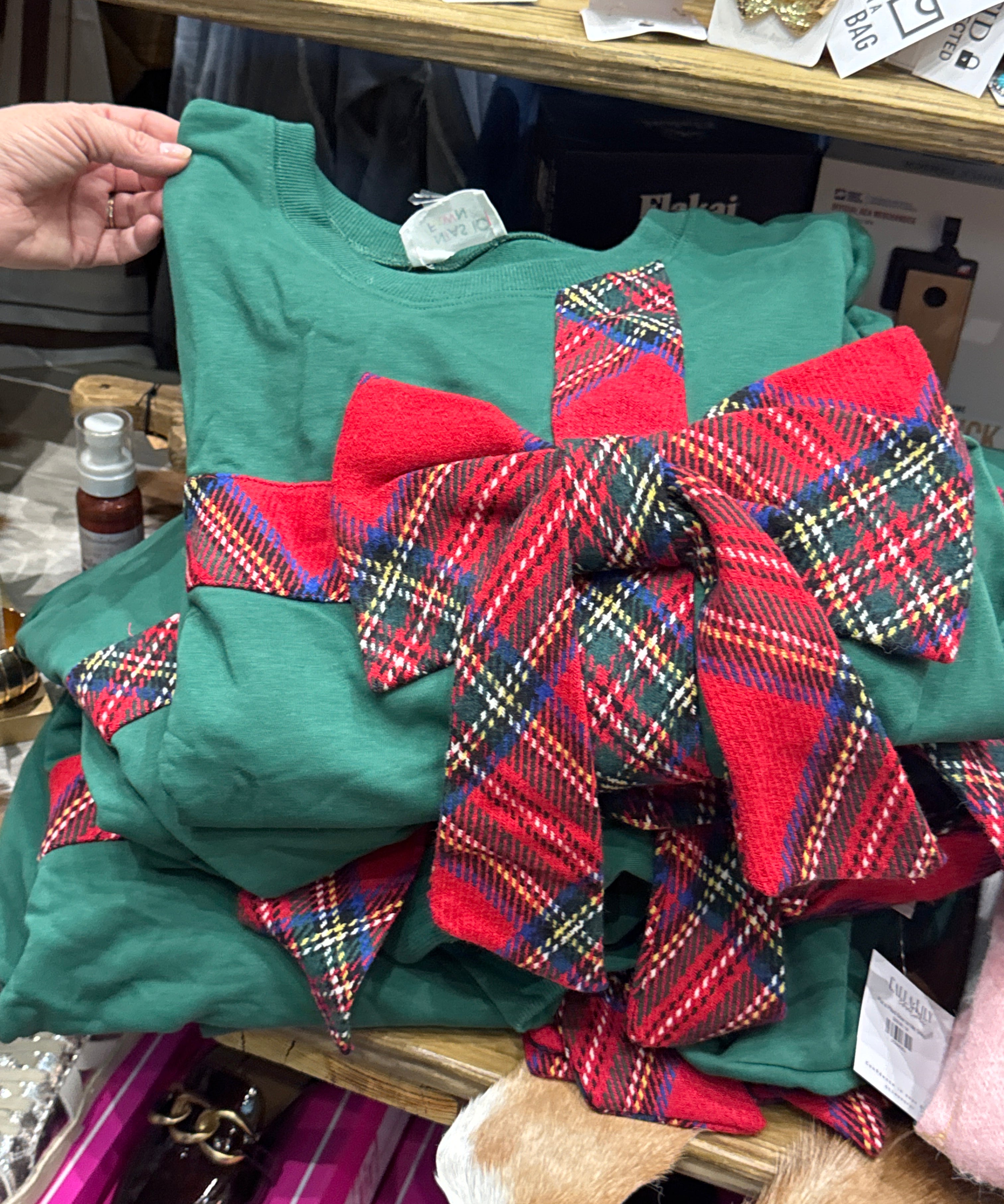 Put a Plaid Bow on Me Shirt