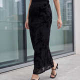 Artist Knit Maxi Skirt