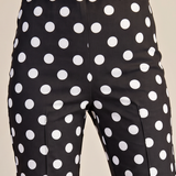 Flare Crop Dot Pants