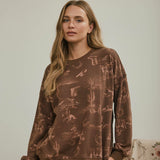 YeeHaw Long Sleeve Knit Top