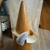 Bold Mixed Metal Cuff Bracelet