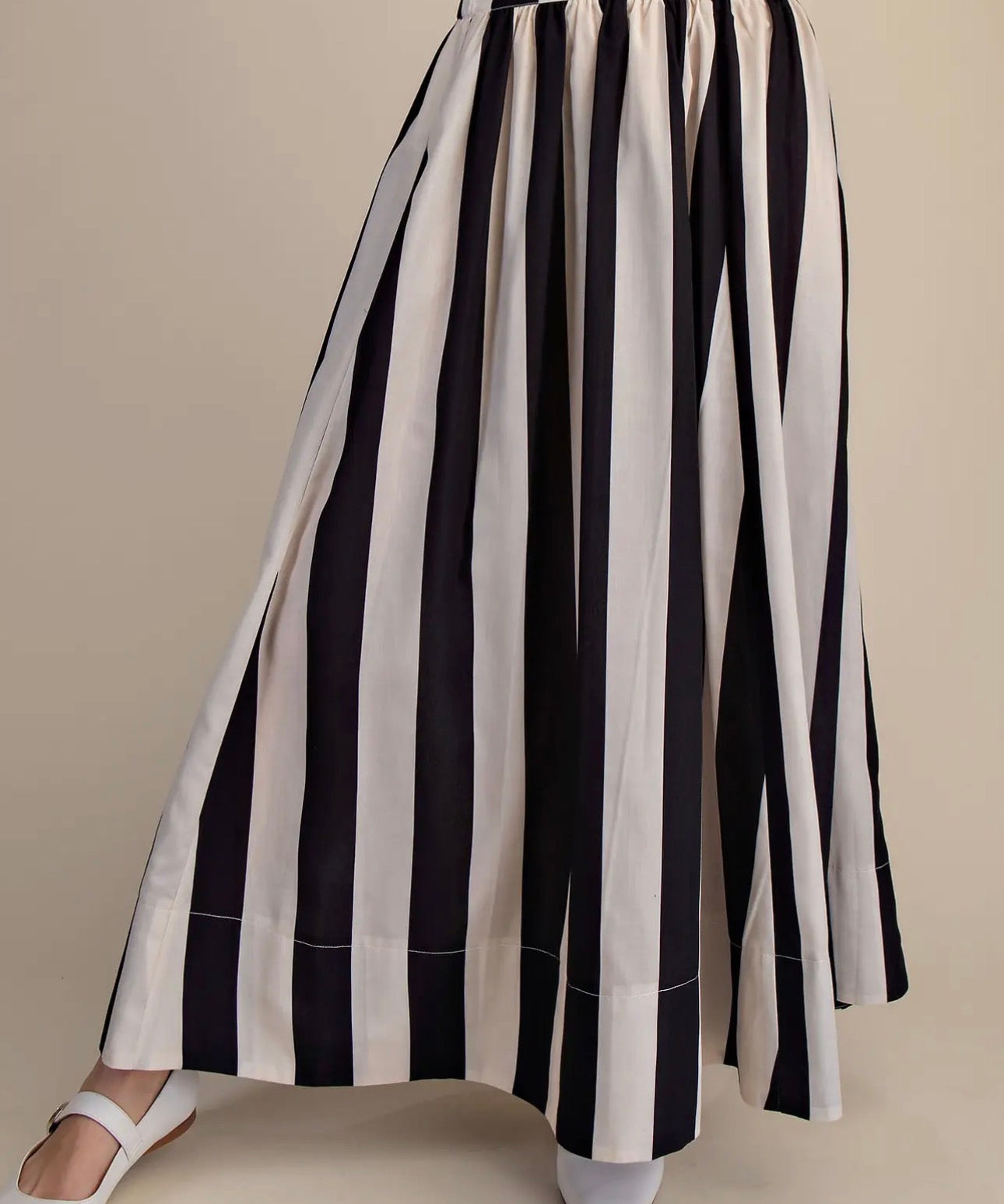 Be Bold Striped Maxi Skirt