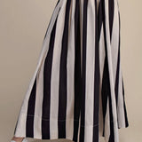 Be Bold Striped Maxi Skirt