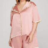 Ruffle Hem PJ - Curvy