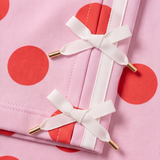 Pink and Red Polka Dot Pant