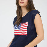 American Crochet Sleeveless Top