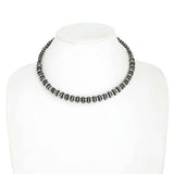 Western Navajo Pearl Beaded Collar Necklace