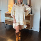 Cream Lace Tunic
