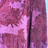 Jacquard Pattern Velvety Dress