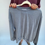 Oversized Mineral Washed Sweatshirt