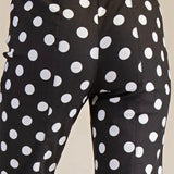 Flare Crop Dot Pants