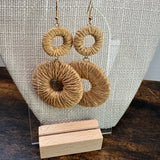 Boho Double Circle Earrings