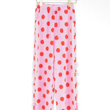 Pink and Red Polka Dot Pant