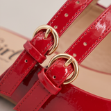 Take My Number Red Mules