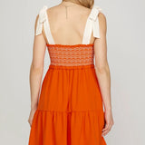 GameDay Smock Mini Dress