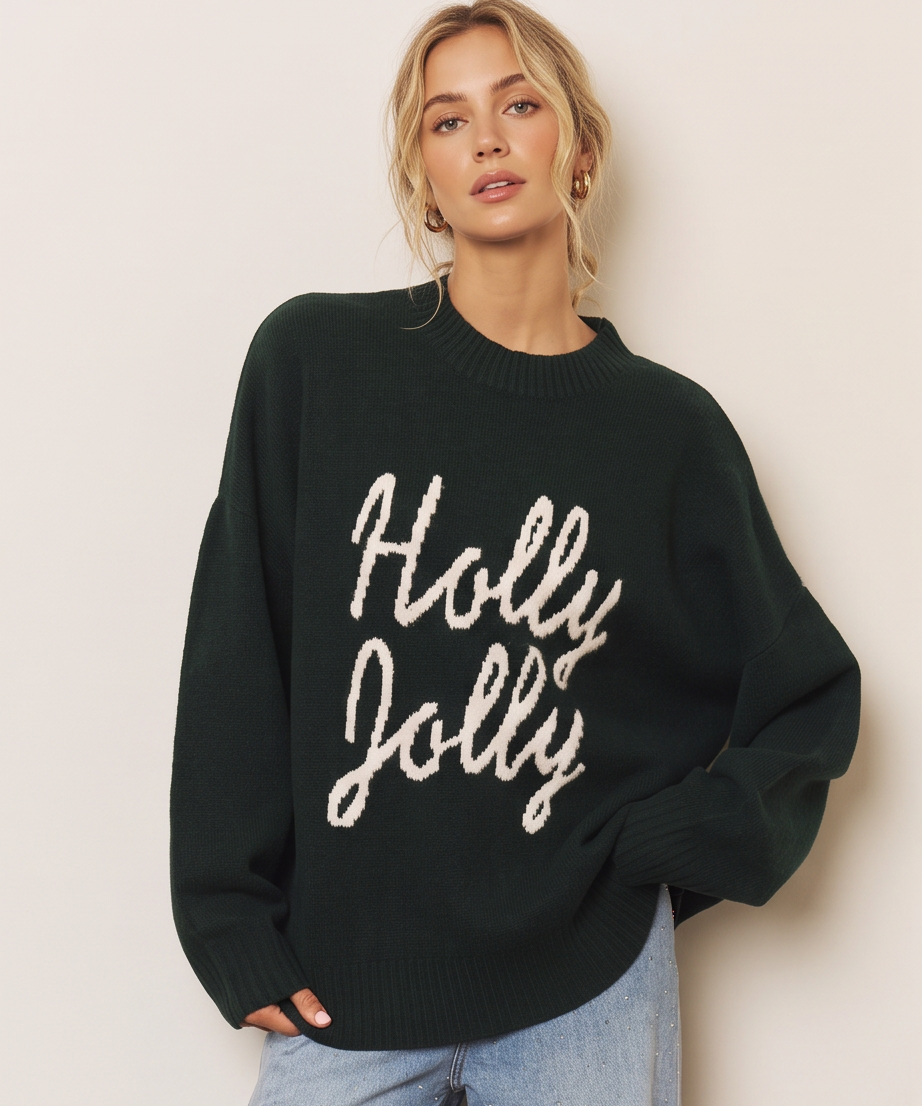 Holly Jolly Christmas Sweater