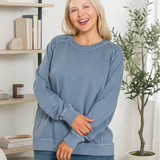 Curvy French Terry Top