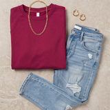 Scuba 3/4 Sleeve Top