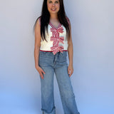 Mica SUPER HIGH WIDE LEG - TUMMY TUCK JEANS