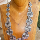 Silver  Statement Necklace