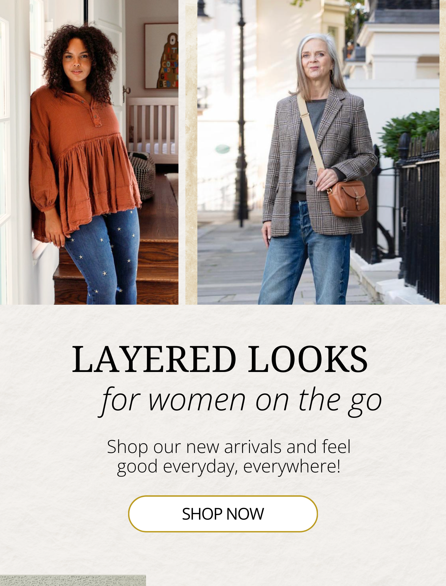 Layered Looks for the women on the go