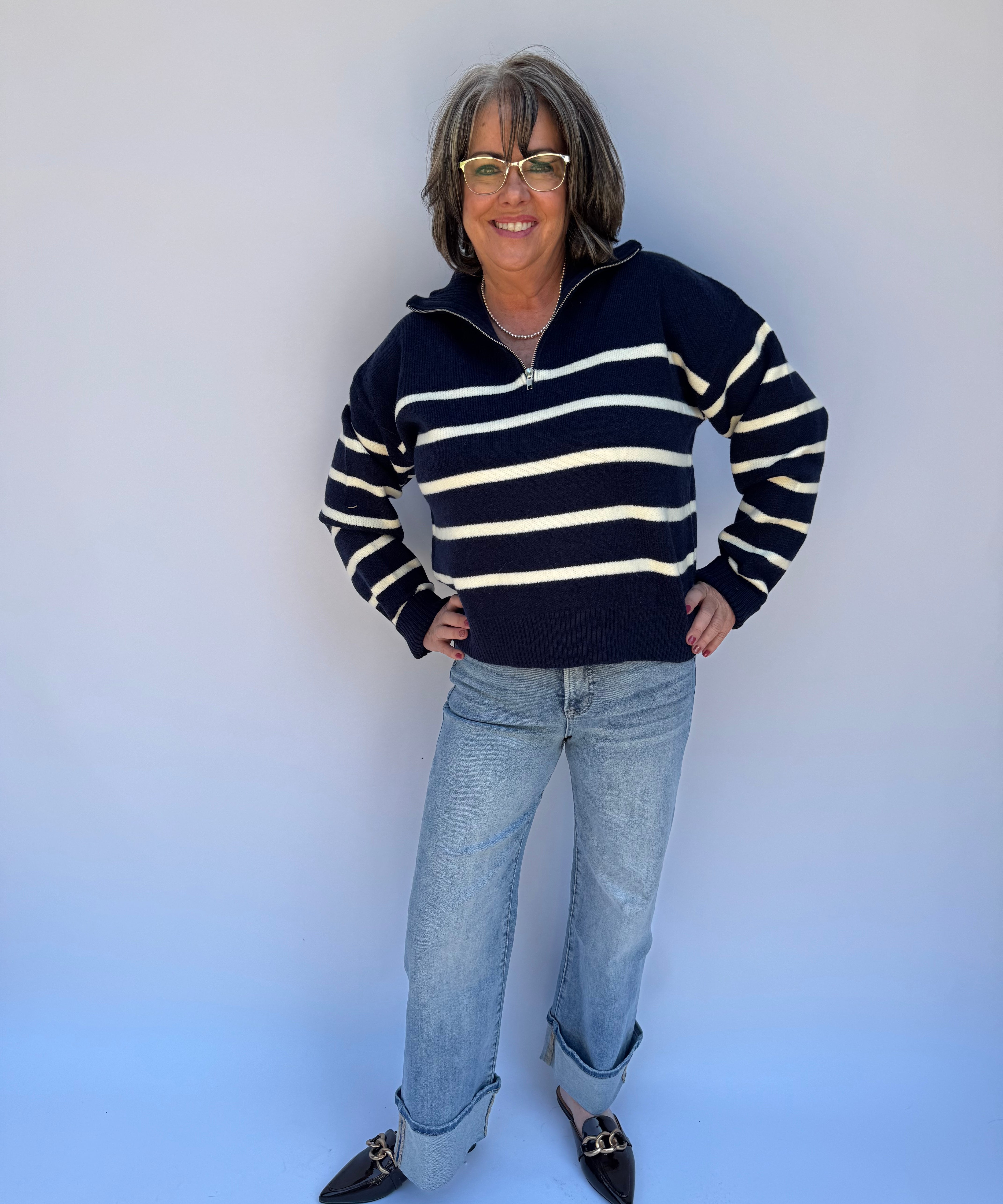 Mica SUPER HIGH WIDE LEG - TUMMY TUCK JEANS