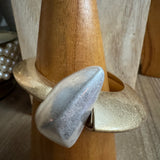 Bold Mixed Metal Cuff Bracelet