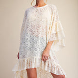 Cream Lace Tunic