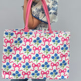 Ribbon tote bag