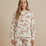 YeeHaw Long Sleeve Knit Top