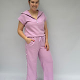 quilted capri pants