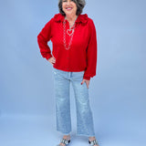 Mica HIGH RISE WIDE LEG W/Pearls