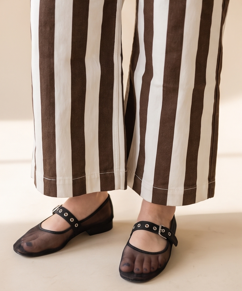 Bold Stripe Jean