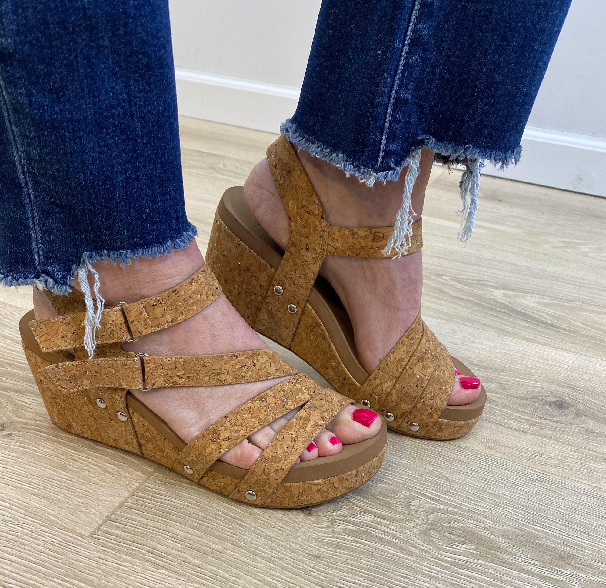 Just for Giggles Cork Wedges