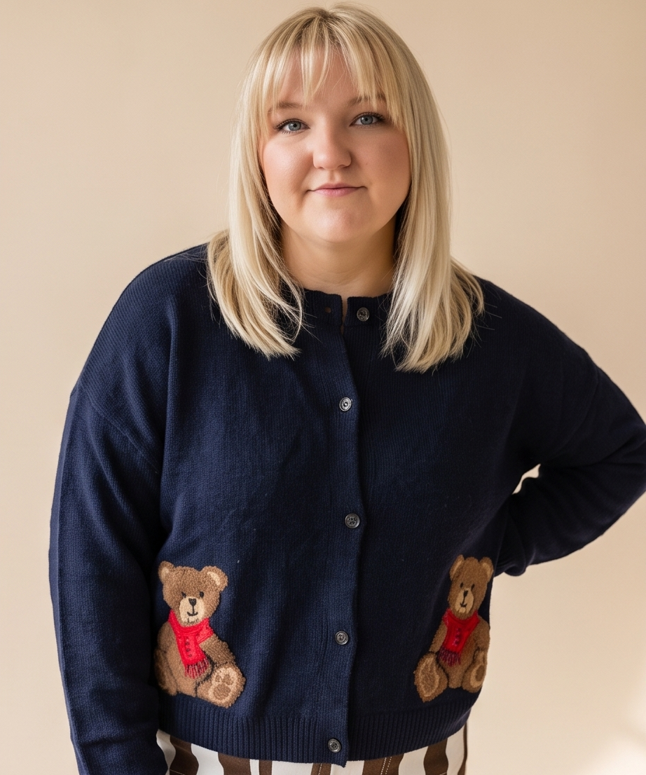 Beary Cute Cardigan
