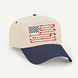 American Flag Golf Hat